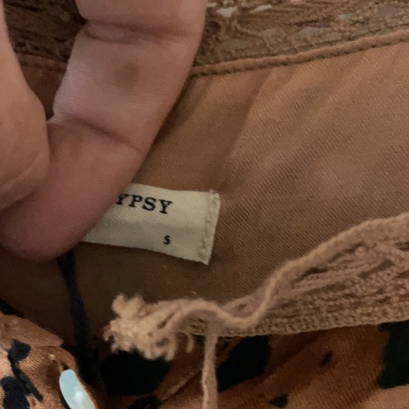 Spell & The Gypsy Saphari Prairie Strappy Sundress - S UT - Picture 13 of 15